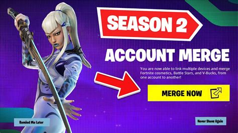Is account merging coming to Fortnite?